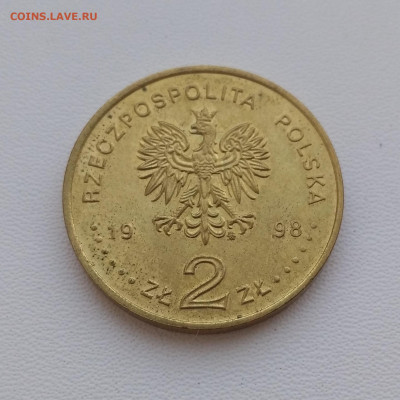 ПОЛЬША,2 злотых 1998г(ОИ в Нагано)до 10.04.2020г - IMG_20200408_174220