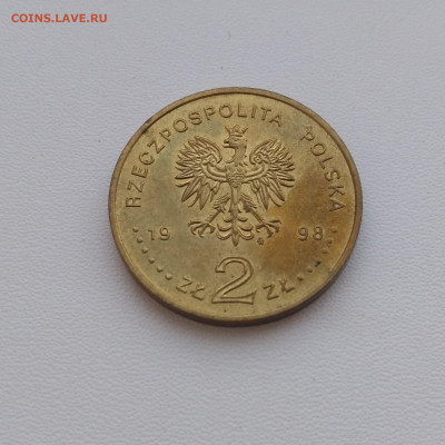 ПОЛЬША,2 злотых 1998г(радий и полоний )до 10.04.2020г - IMG_20200408_182059