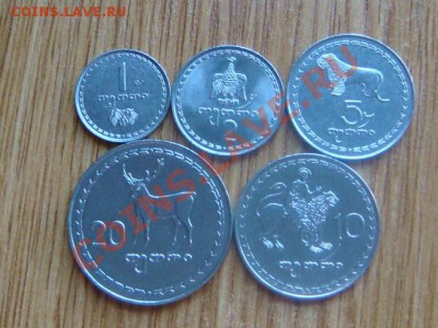 -v- Грузия 1993г. (5шт.) Животные UNC за 100руб. - DSC04084.JPG