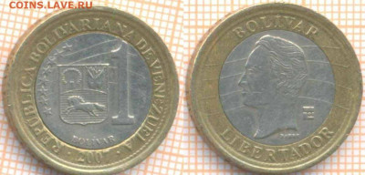 Венесуэла 1 боливар 2007 г., до 15.04.2020 г. 22.00 по Москв - Венесуэла 1 боливар 2007 547