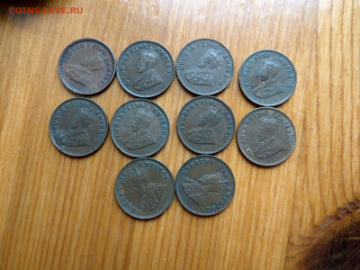12 анны Георг V 1920-1928 10 монет ФИКС до 11.04 - IMAG6641_2