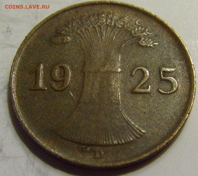1 пфенниг 1925 D Германия №1 16.04.2020 22:00 МСК - CIMG6494.JPG