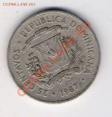 25 сентаво Доминикана 1987, до 03.09.2011 22-00 мск. - сканирование0065
