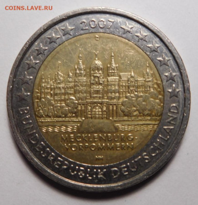 2 евро 2007г.Германия.Мекленбург. - DSCN3446.JPG