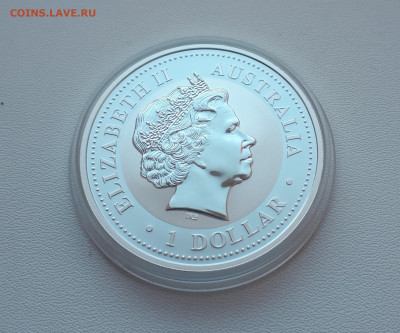 Серебро Австралия 1 доллар, 2000 Год дракона 13.04 - 1 (2)