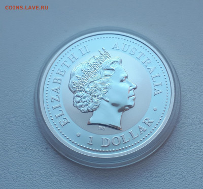 Серебро Австралия 1 доллар, 2000 Год дракона 13.04 - 1 (3)