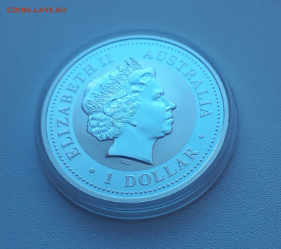 Серебро Австралия 1 доллар, 2000 Год дракона 13.04 - 1 (4)