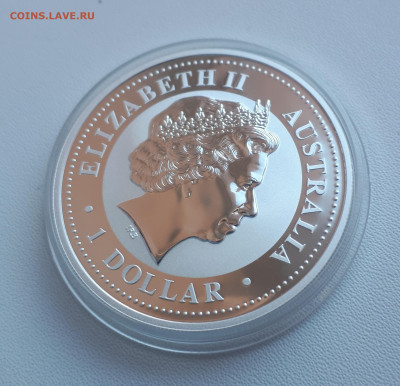 Серебро Австралия 1 доллар, 2000 Год дракона 13.04 - 1 (5)
