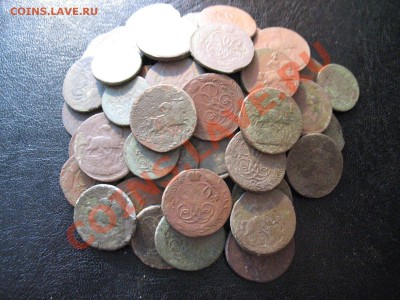 Лот монет Елизаветы 1757-1760  до 2.0.2011 21-00МСК - 1