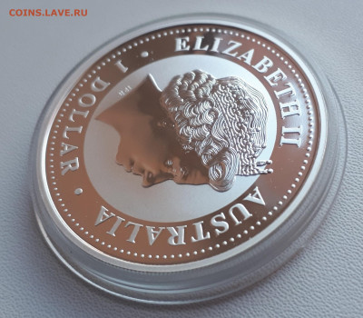 Австралия 1 доллар, 2006 Год собаки позолоченной до 14.04 - 1 (69)