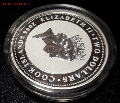 Серебро Острова Кука 2 доллара,2006 Борис Пастернак до 14.04 - 1 (132)