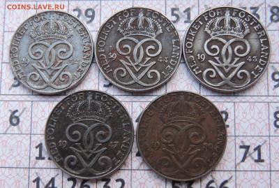 Швеция 2 эре 1942-1950 фикс 20р до 17.04 - DSCN9971.JPG