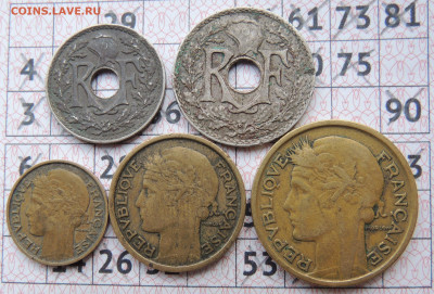 Франция подборка разменных монет 1932-33гг. до 17.04 - DSCN9973.JPG