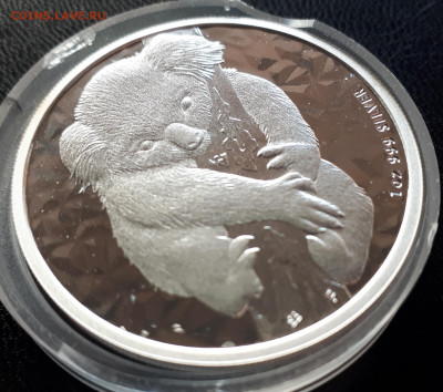 Серебро Австралия 1 доллар, 2007 АвстралийскаяКоала до 15.04 - 1 (28)