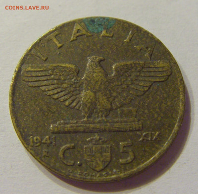 5 чентезимо 1941 Италия №1 18.04.2020 22:00 МСК - CIMG3914.JPG