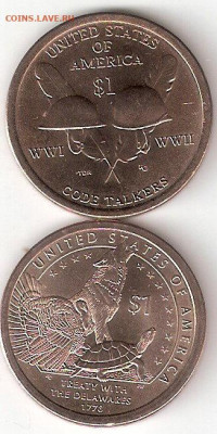 США - $1 серия САКАГАВЕИ 2 монеты ФИКС - САКАГАВЕИ 2013Р,2016 D p