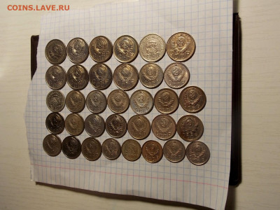 монеты до 1961 г. 34 шт. до 15.04.20 до 22-00 по мск - DSCN7692.JPG