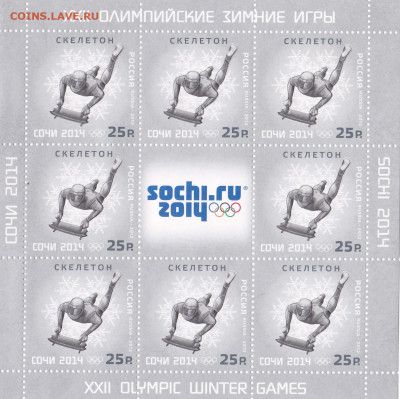 Россия 2013 Олимпиада Сочи спорт 6 листов до 17.04.20, 22:00 - IMG_0005