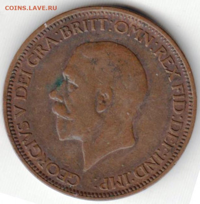 Великобритания пол пенни 1928 г. до 24.00 20.04. 20 г. - 014
