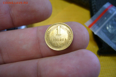 1 копейка 1954 UNC торги с рубля - 18-04-20 - 23-10 мск - P2240631.JPG
