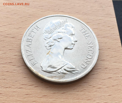 Крона Шайба Остров Мэн 1 крона 1970 Кошка кот Мэнкс фауна - IMG_0794.JPG