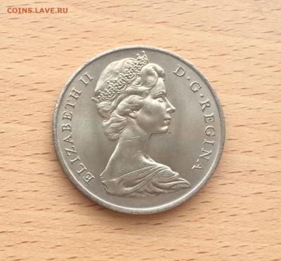 Крона Шайба Гибралтар 1 крона 1967 замок - IMG_0801.JPG