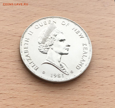 Крона Шайба Новая Зеландия 1$ доллар 1981 Королевский визит - IMG_0852.JPG