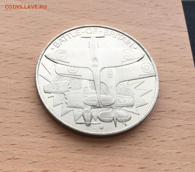 Крона Шайба Великобритания Битва за Британию 1990 авиация - IMG_0831.JPG