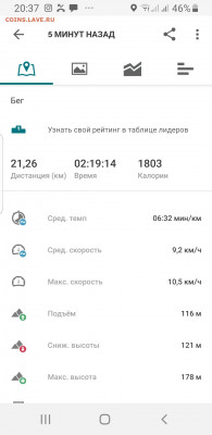 Физическая активность и спорт. Делимся опытом. - Screenshot_20200415-203752_adidas Running