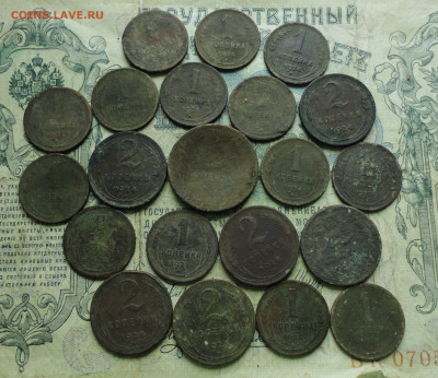 Медь 1924 года 21 монета. До 21.04.20. - DSC09624.JPG