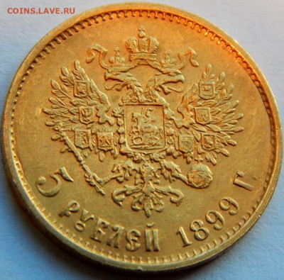 5 рублей 1899 г.(ЭБ), Большая голова, до 19 апреля 21:15 МСК - 01.JPG