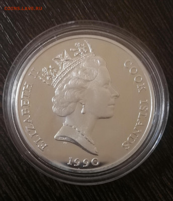 РАСПРОДАЖА, Острова Кука, 50 $ 1990 г. Толсторог до 19.04.20 - IMG_20200406_214148