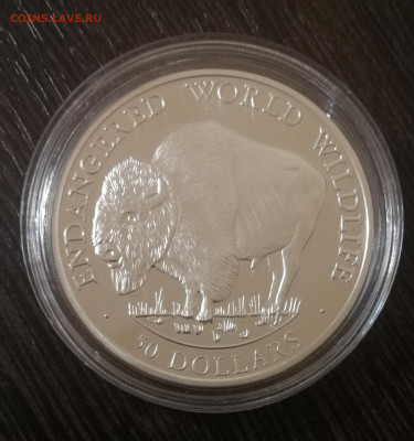 РАСПРОДАЖА, Острова Кука, 50 $ 1990 г. Бизон до 19.04.20 - IMG_20200406_214306