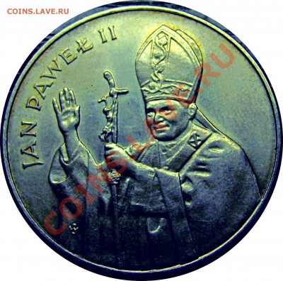 C09 Польша 1000 зл. 1987 Иоанн Павел II 04.09 в 22°° - C09 10000 IAN PAWEL II 1987_1