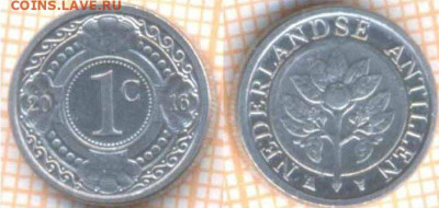 Нидерландские Антиллы 1 цент 2016 г., до 24.04.2020 г. 22.00 - Нидерландские Антиллы 1 цент 2016 659