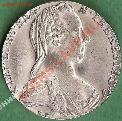 1 таллер Марии Терезы 1780 - 1666863954