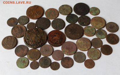Монеты Екатерина 2 5 копеек 1789 года ем и 2 копейки 1766 года мм пере чекан - IMG_8953.JPG