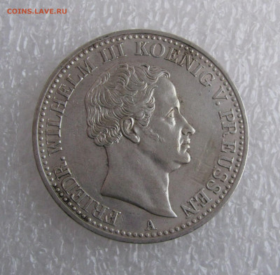 Королевство Пруссия. Фридрих Вильгельм III. 1 ТАЛЕР 1837 г. - 1тлр1837 (2).JPG