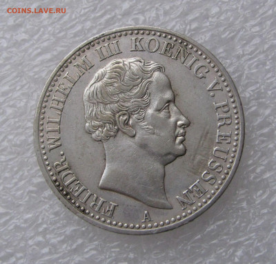 Королевство Пруссия. Фридрих Вильгельм III. 1 ТАЛЕР 1837 г. - 1тлр1837.JPG