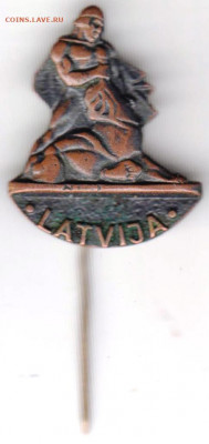 Знак LATVIJA до 25.04.20 г. в 23.00 - 017