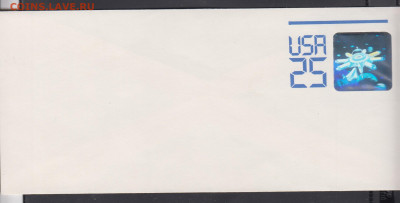 США 1989 конверт марка голограмма космос до 24 04 - 39