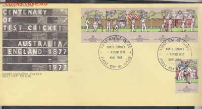 Австралия 1977 КПД Крикет  до 24 04 - 40