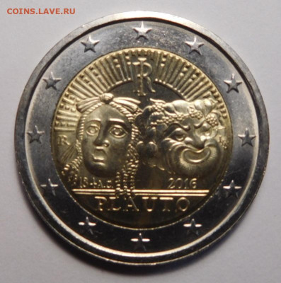 2 евро 2016г.Италия.Плавт.До.22.04.в 22.00 - DSCN3827.JPG