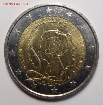 2 евро 2013г.Нидерланды.200 лет королевству.До 22.04.в 22.00 - DSCN3853.JPG