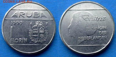 Аруба - 1 флорин 1999 года до 25.04 - Аруба 1 флорин, 1999