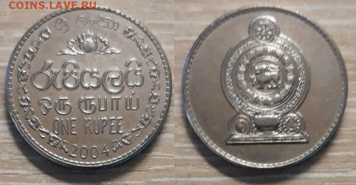 Шри Ланка 1 рупия 2004 26.04.20   22.00 - 20200415_111446