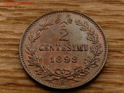 Италия 2 чентезимо 1898 UNC до 22.04.20 в 22.00 М - IMG_5070.JPG
