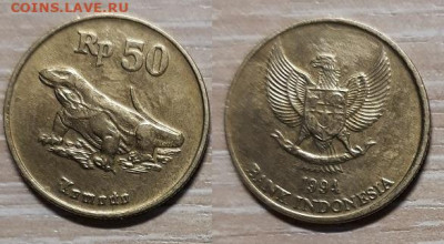 Индонезия 50 рупий 1994 Фауна 26.04.20   22.00 - 20200415_151612