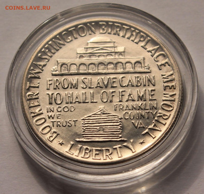 США 50 центов 1946 Р. Букер Т.Вашингтон. UNC - 4