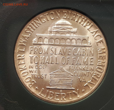 США 50 центов 1946 S. Букер Т.Вашингтон. Сохран!. UNC - 8